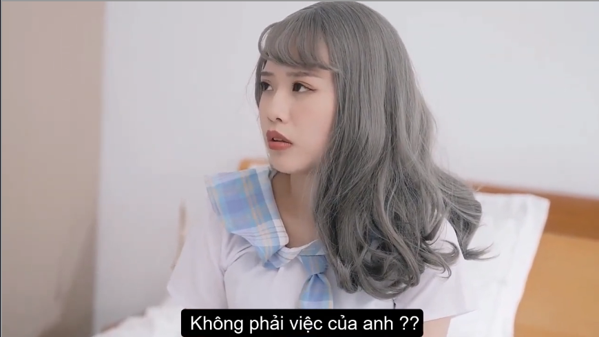 Phim sex con em họ hư hỏng bị thằng anh đè ra chịch